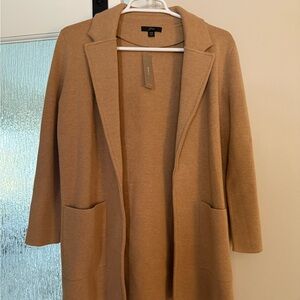 J. Crew Tan Women's Sweater Blazer
